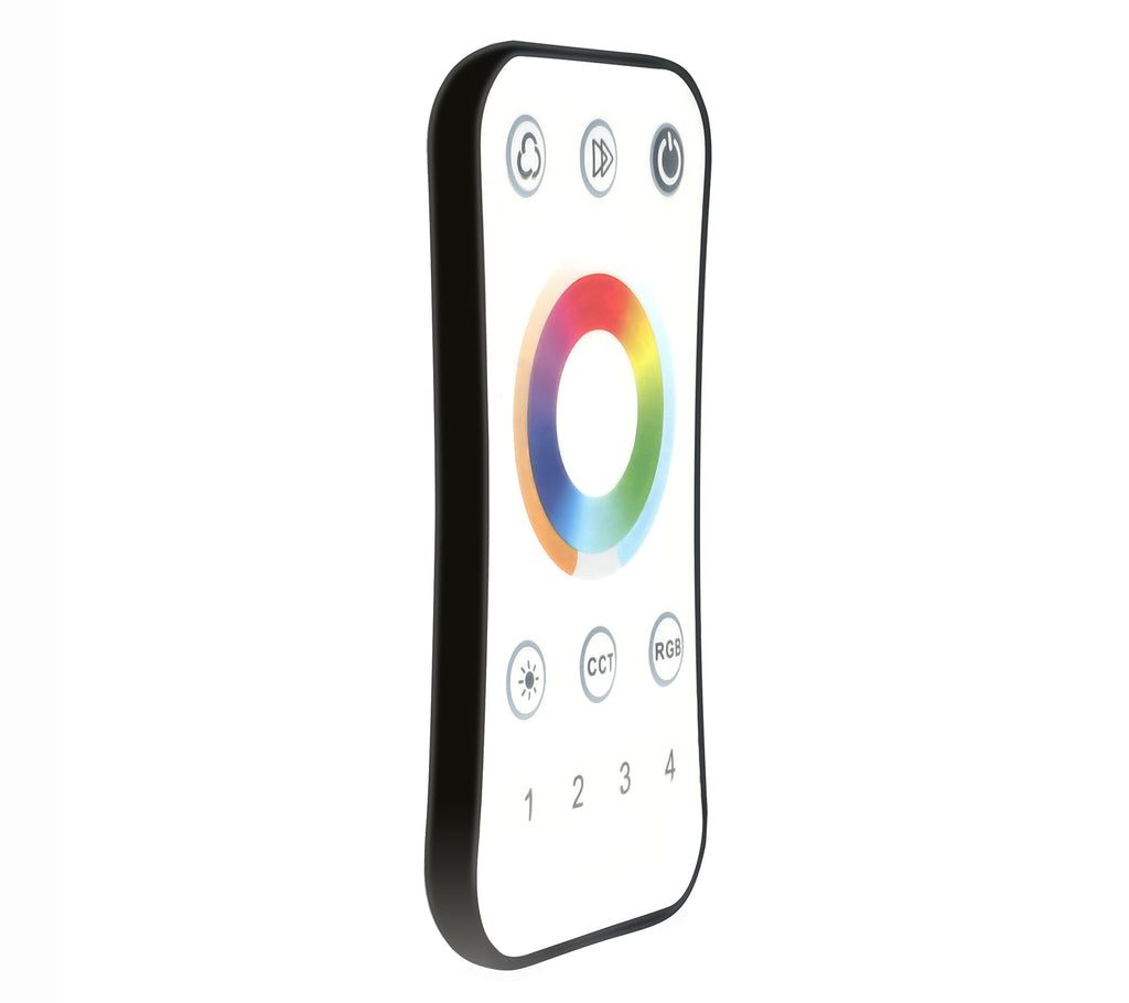 Elektrokon 4-Zonen RF LED Fernbedienung – One-For-All: RGB, RGBW & RGB+CCT Universal-Controller