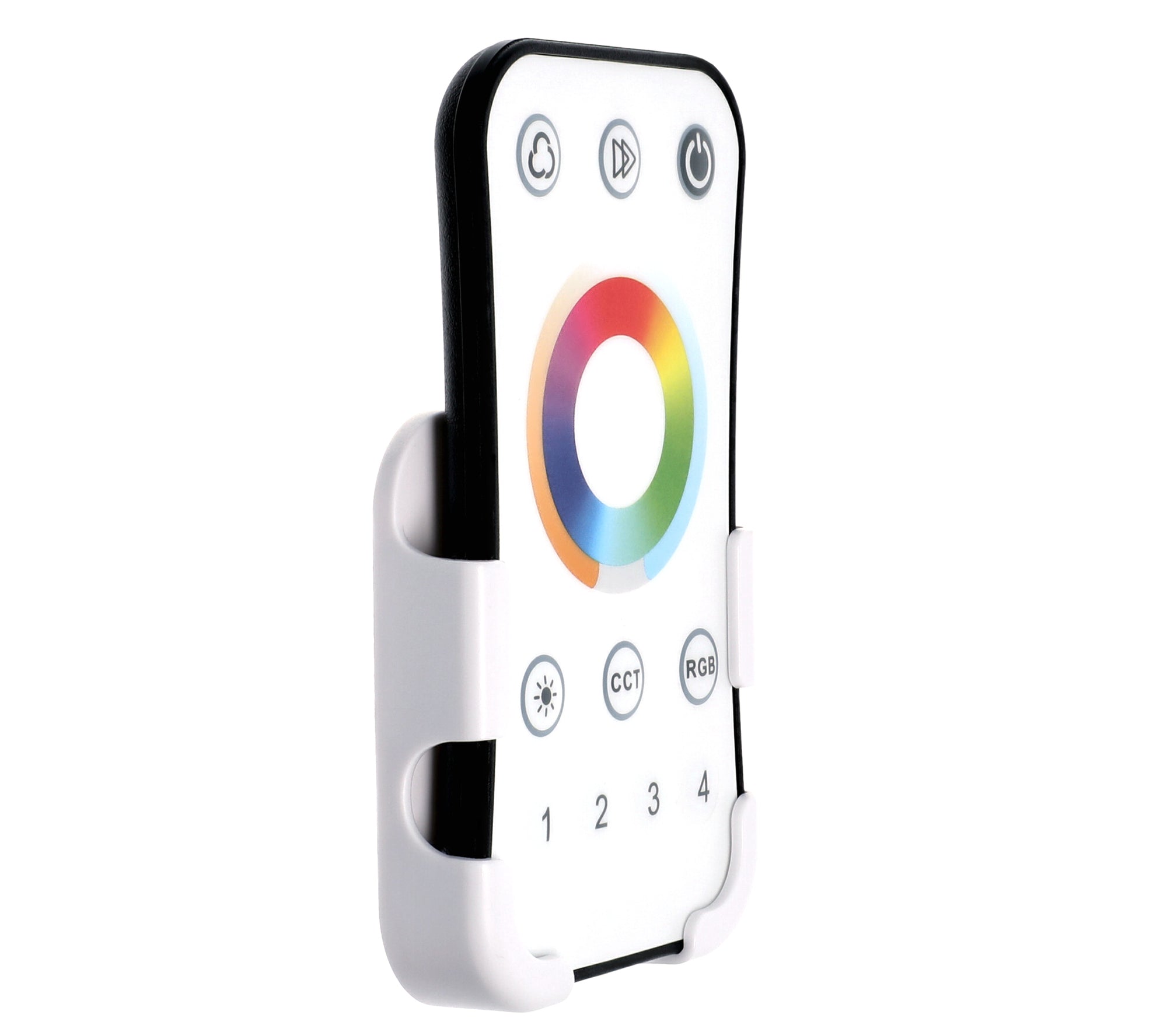 Elektrokon 4-Zonen RF LED Fernbedienung – One-For-All: RGB, RGBW & RGB+CCT Universal-Controller