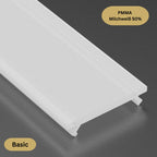 Abdeckung PMMA Basic 202cm Stangenware