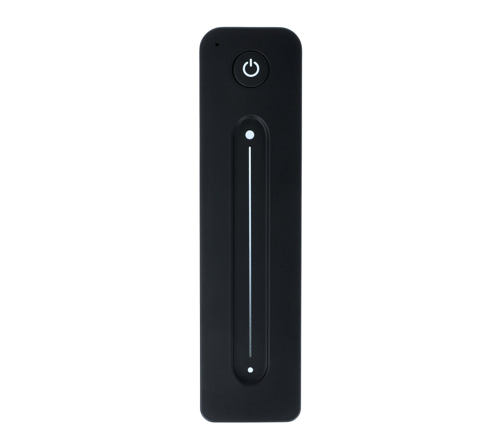 Elektrokon FAR-11 - 1-Zone RF LED Funk-Fernbedienung – 2.4GHz Touch-Dimmer inkl. Magnet-Wandhalterung, Schwarz