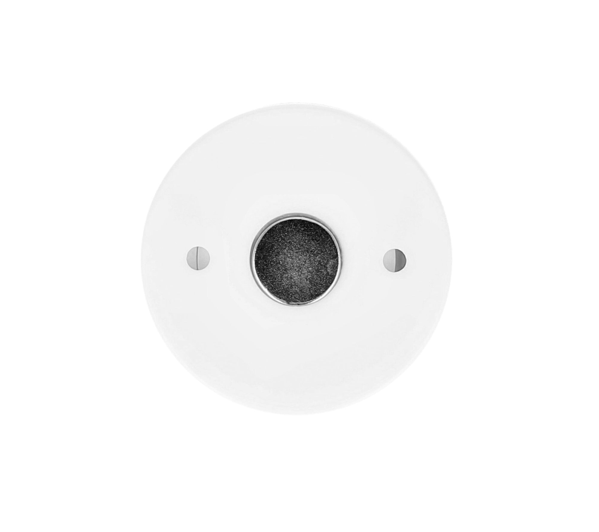 Elektrokon Mini-Rund RF LED Fernbedienung – 1-Zone Funk-Dimmer, Magnetisch, Weiß