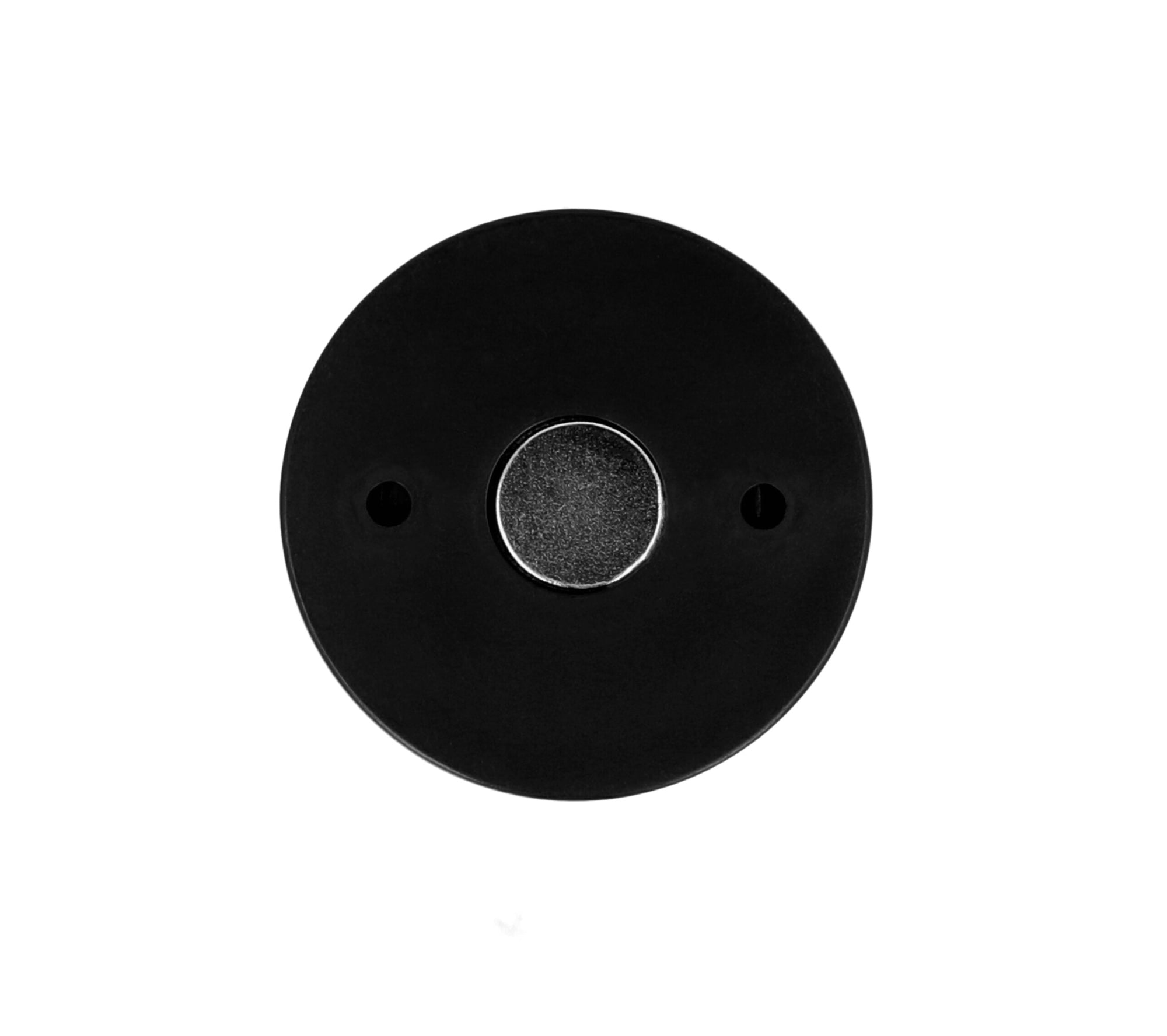 Elektrokon Mini-Rund RF LED Fernbedienung – 1-Zone Funk-Dimmer, Magnetisch, Schwarz