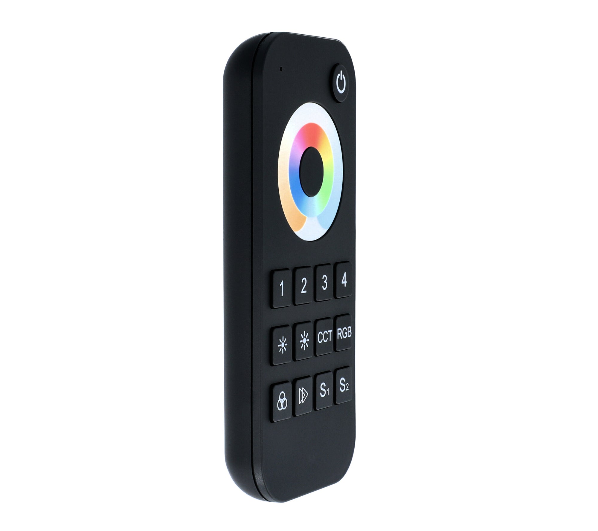 Elektrokon 5-Kanal RF LED Funk-Fernbedienung – Universal-Steuerung für RGB+CCT, RGBW & Mono, 4-Zonen
