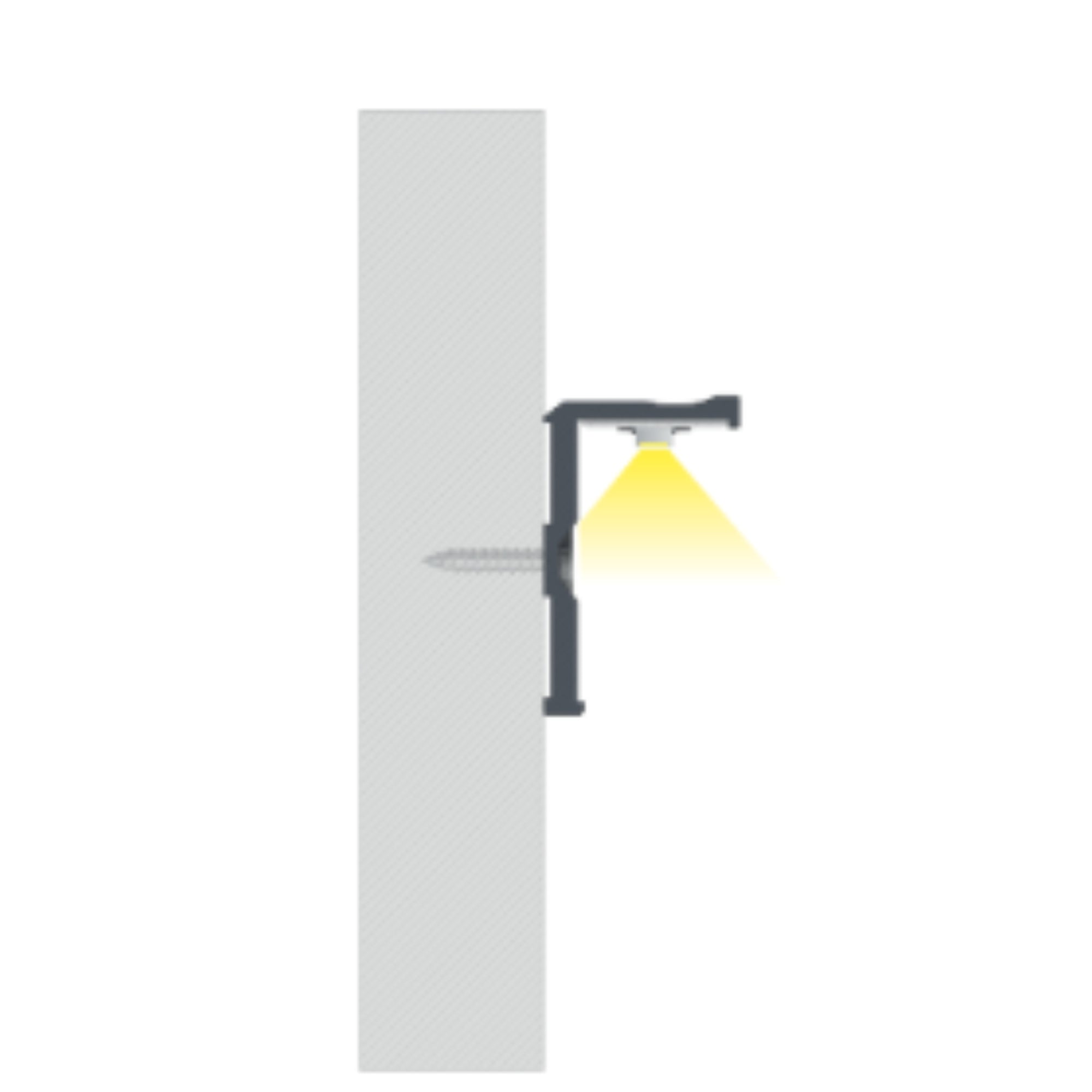 LED Aluminium Aufbauprofil Typ E - 202cm Stangenware