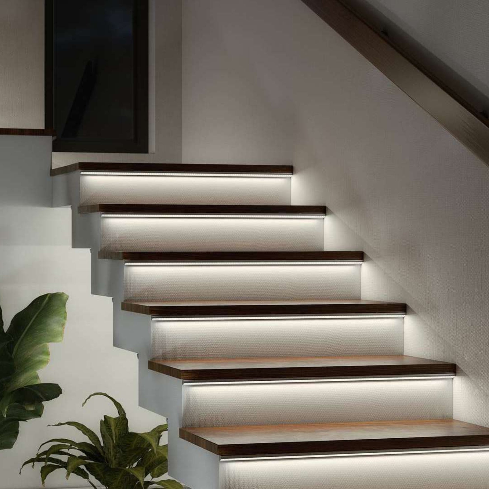 LED Aluminium Aufbauprofil Typ H - 202cm Stangenware