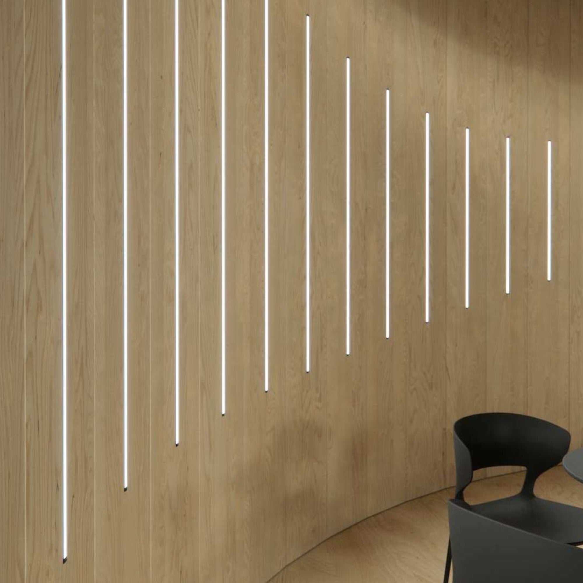 LED Aluminium Einbauprofil Typ W – 202cm Stangenware