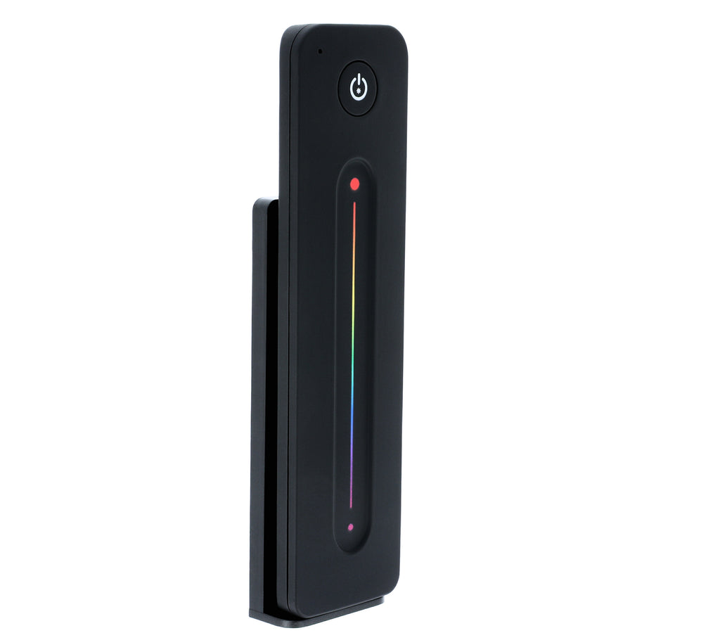 Elektrokon 1-Zone RGB LED Funk-Fernbedienung – 2.4GHz Color-Dimmer, Softskin inkl. Magnethalterung