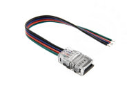 RGB Schnell Verbinder für LED Streifen 4-Pin Adapter...