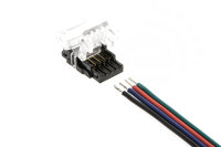 RGB Schnell Verbinder für LED Streifen 4-Pin Adapter...