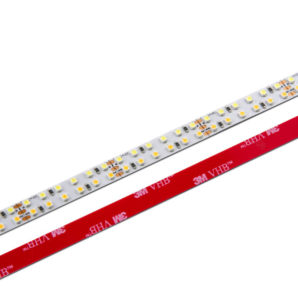 CCT LED Stripe dualweiß, 2700K - 6000K, 240 LED´s/m 24Vdc IP20 0,5m- 20m, RA 90+