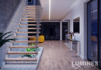 LED Profil Aluminium "LUMINES X" + Abdeckung +...