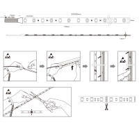 0,5m- 20m RGB-WW Band 3-Chip 5050, RGB +...