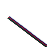 RGB-W 5x 0,5mm² 20 AWG Anschlusskabel Verlängerungskabel METERWARE - 1