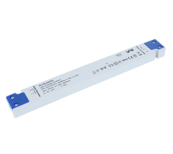 SLIM LED-Trafo, LED-Schalt netzteil SLT30-24VFG 30W, 24VDC, 1,25 A