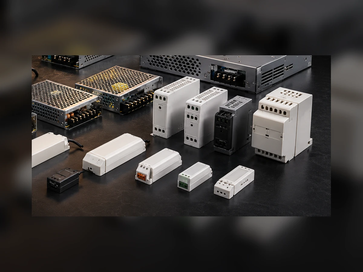 Dimmbare und spezielle Mean-Well-LED-Treiber der Serien PWM, LCM, LDC, SLD und SLT