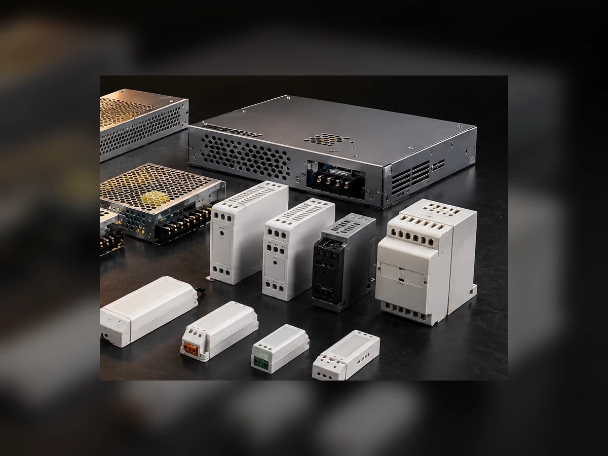 Mean-Well-Hutschienen-Netzteile der Serien MDR, NDR, SDR und HDR